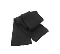 Result Men's Classic Heavy Knit Thermal Winter Scarf in Black Result Black One Size