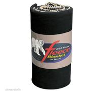 (One Size, Black) Result Plain Warm Outdoor Fleece Blanket (330gsm)
