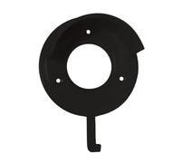 (One Size, Black) Roma Metal Bridle Rack