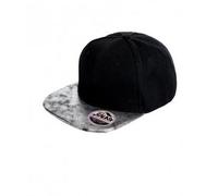 Result Men's Bronx Glitter Snapback Cap in Black Result Black One Size