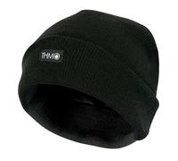 THMO Mens Outdoor Thermal Knitted 40g 3M Thinsulate Lined Beanie Hat - One Size - Black