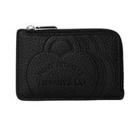 (One Size, Black) Tiffany & Co Leather Card Wallet