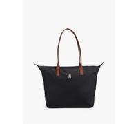 Tommy Hilfiger Popette Monogram Nylon Tote Bag - Black - One Size - Black