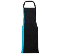 Premier Contrast Bibbed Full Apron PC7269