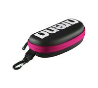 (One Size, Black/White/Fuchsia) Arena Swimming Goggles Case