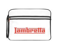 (One Size, Black/White) Lambretta Unisex Adult Logo Cabin Bag