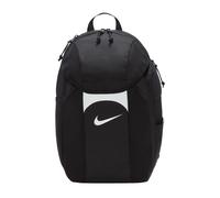 (One Size, Black/White) Nike Academy Team Logo 30L Backpack