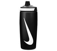 (One Size, Black/White) Nike Refuel Water Bottle