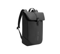 Urban Flap Top Water Resistant Anti-Theft Backpack XD Design Black One Size
