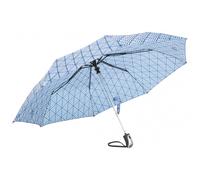 (One Size, Blue Chevron Print) Trespass Maggiemay Automatic Umbrella