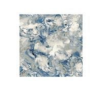 (One Size, Blue) Muriva Elixir Marble Wallpaper