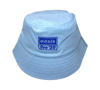 (One Size, Blue) Oasis Live '25 Logo Bucket Hat