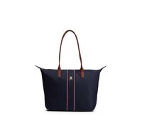 Tommy Hilfiger Popette Monogram Nylon Tote Bag - Blue - One Size - Blue