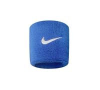 (One Size, Blue/White) Nike Swoosh Wristband