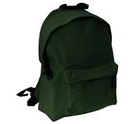 Bagbase Men's Fashion Backpack Rucksack (14 Litres) in Bottle Green Bagbase Bottle Green