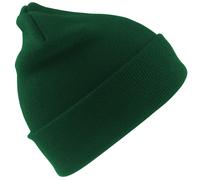 Result Men's Wooly Winter Ski Thermal Hat in Bottle Green Result Bottle Green One Size