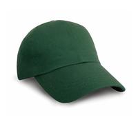 Result Heavy Cotton Premium Pro-Style Baseball Cap in Bottle Green Result Bottle Green One Size