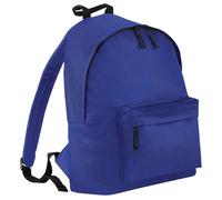(One Size, Bright Royal) Bagbase Junior Fashion Backpack / Rucksack (14 Litres) (Pack of 2)