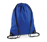 (One Size, Bright Royal Blue) Bagbase Premium Drawstring Bag