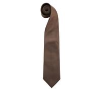 Premier Men's Colours Fashion Tie in Brown Premier Brown One Size