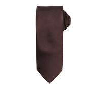 (One Size, Brown) Premier Mens Micro Waffle Formal Work Tie (Pack of 2)