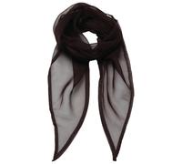 Premier Unisex Adult Colours Chiffon Scarf (Brown) - One Size