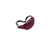 (One Size, Burgundy) Bagbase Adjustable Belt Bag (2.5 Litres)