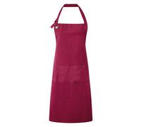 Premier Calibre Heavy Canvas Pocket Apron in Burgundy Premier Burgundy