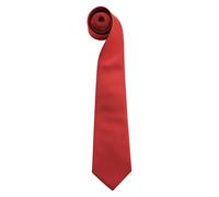 Premier Men's Colours Fashion Tie in Burgundy Premier Burgundy One Size