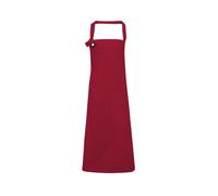 Premier Calibre Heavy Cotton Canvas Bib Apron in Burgundy Premier Burgundy