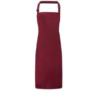 (One Size, Burgundy) Premier Waterproof Bib Apron