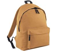 (One Size, Caramel) Bagbase Original Plain Backpack