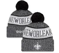 (One Size) Carolina Panthers NFL Beanie New Era Adult Sideline Knit Hat - New