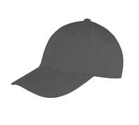 (One Size, Charcoal Grey) Result Recycled Low Profile Baseball Cap