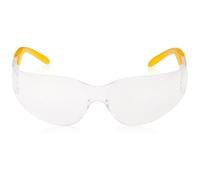 (One Size, Charcoal/Yellow) DeWalt Unisex Protector Safety Eyewear