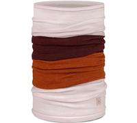 (One Size, Cinnamon) Buff Unisex Merino Wool Colourblock Move Tubular Bandana Scarf