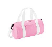 (One Size, Classic Pink/White) Bagbase Mini Holdall