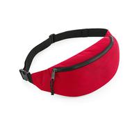 (One Size, Classic Red) BagBase Unisex Recycled Belt Bag