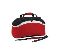 (One Size, Classic Red/Black) Bagbase Teamwear Holdall