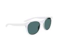 (One Size, Clear/Green) Nike Horizon Ascent Round Sunglasses