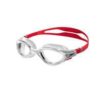 (One Size, Clear/Red) Speedo Unisex Adult 2.0 Biofuse Swimming Goggles