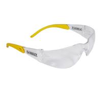 (One Size, Clear/Yellow) DeWalt Unisex Protector Safety Eyewear