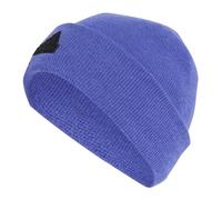 (One Size, Cobalt Blue/Black) Adidas Mens Tec Bea Rubberised Logo Cold.Rdy Beanie