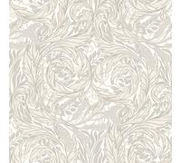 (One Size, Cream) Muriva Vale Leaf Wallpaper