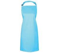 (One Size, Cyan) Premier Colours Bib Apron / Workwear (Pack of 2)