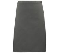 (One Size, Dark Grey) Premier Colours Mid Length Apron
