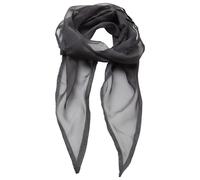 (One Size, Dark Grey) Premier Unisex Adult Colours Chiffon Scarf
