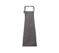 Premier Calibre Heavy Cotton Canvas Bib Apron Pack of 2 in Dark Grey Premier Dark Grey