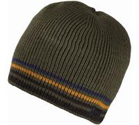 Regatta Mens Balton Warm Winter Fleece Lined Knitted Beanie Hat - Dark Khaki