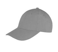 Result Men's Low Profile Baseball Cap in Mid Grey Result Mid Grey One Size